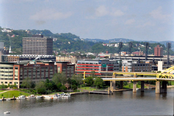view from the outdoor observation deck